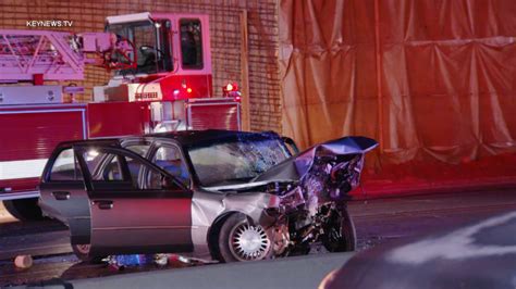 Alcohol suspected in fatal 10-car crash on 10 Freeway in Upland